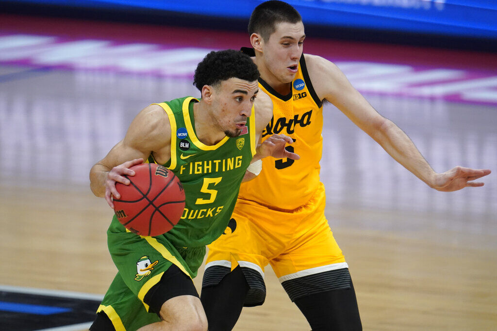 14. Golden State: Chris Duarte, G, 6-6, 190, Oregon
